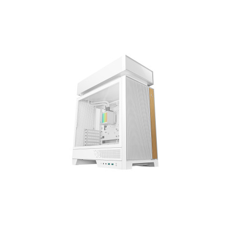Deepcool Case | CL6600 WH | White | Mid Tower | Power supply included No