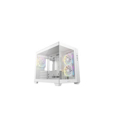 Deepcool Case | CG330 3F WH | White | Micro ATX | Power supply included No