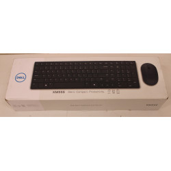 SALE OUT. Dell Silent Keyboard and Mouse - KM555 - US International (QWERTY) | Dell Silent Keyboard and Mouse | KM555 | Keyboard