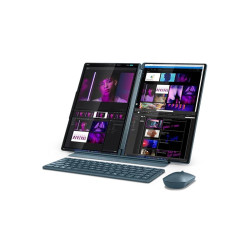 Lenovo Yoga Book 9 14IAH10 | Tidal Teal | 2x14 " | OLED | Touchscreen | 2.8K WQXGA+ | 2880 x 1800 pixels | Intel Core Ultra 7 | 