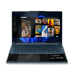 Lenovo Yoga Book 9 14IAH10 | Tidal Teal | 2x14 " | OLED | Touchscreen | 2.8K WQXGA+ | 2880 x 1800 pixels | Intel Core Ultra 7 | 