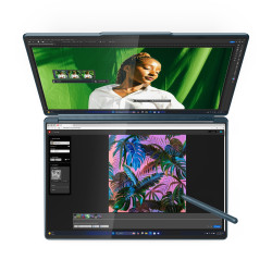 Lenovo Yoga Book 9 14IAH10 | Tidal Teal | 2x14 " | OLED | Touchscreen | 2.8K WQXGA+ | 2880 x 1800 pixels | Intel Core Ultra 7 | 