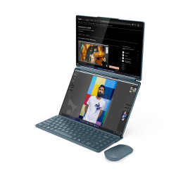 Lenovo Yoga Book 9 14IAH10 | Tidal Teal | 2x14 " | OLED | Touchscreen | 2.8K WQXGA+ | 2880 x 1800 pixels | Intel Core Ultra 7 | 