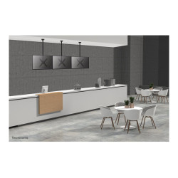 Neomounts Ceiling mount | FPMA-C340BLACK Monitor/TV mount ceiling screen | Adjustable Height, Rotate, Tilt, Swivel | 32-75 " | M