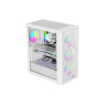 Genesis Gaming PC Case | Diaxid 605 ARGB | White | Midi Tower | Power supply included No