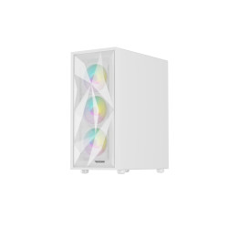 Genesis Gaming PC Case | Diaxid 605 ARGB | White | Midi Tower | Power supply included No