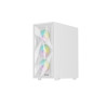 Genesis Gaming PC Case | Diaxid 605 ARGB | White | Midi Tower | Power supply included No