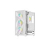 Genesis Gaming PC Case | Diaxid 605 ARGB | White | Midi Tower | Power supply included No