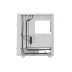 Genesis Gaming PC Case | Diaxid 605 ARGB | White | Midi Tower | Power supply included No