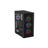 Genesis Gaming PC Case | Diaxid 605 ARGB | Black | Midi Tower | Power supply included No