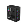 Genesis Gaming PC Case | Diaxid 605 ARGB | Black | Midi Tower | Power supply included No