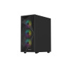Genesis Gaming PC Case | Diaxid 605 ARGB | Black | Midi Tower | Power supply included No