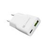 Natec Ribera USB Charger Gan Slim USB 1X USB-A + 1X USB-C 20W | NUC-2376