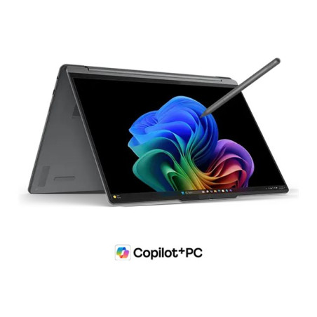Lenovo Yoga 9 2-in-1 14ILL10 | Luna Grey | 14 " | OLED | Touchscreen | 2.8K WQXGA+ | 2880 x 1800 pixels | Intel Core Ultra 7 | 2
