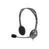 Logitech | Stereo headset | H111 | On-Ear Built-in microphone | 3.5 mm | Grey