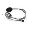 Logitech | Stereo headset | H111 | On-Ear Built-in microphone | 3.5 mm | Grey