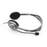 Logitech | Stereo headset | H111 | On-Ear Built-in microphone | 3.5 mm | Grey