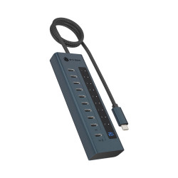 Icy Box 10 ports USB Type-C Gen 2 hub