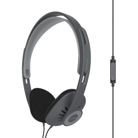 Koss | Headphones | KPH30iK | Wired | On-Ear | Microphone | Stealth Grey