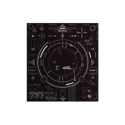 Genesis Tellur 400 Square Hud Floor Mat | Black