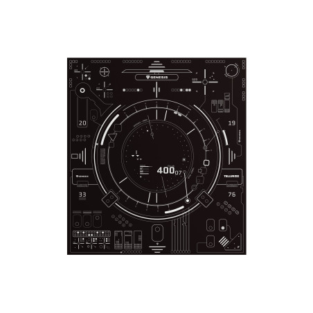 Genesis Tellur 400 Square Hud Floor Mat | Black