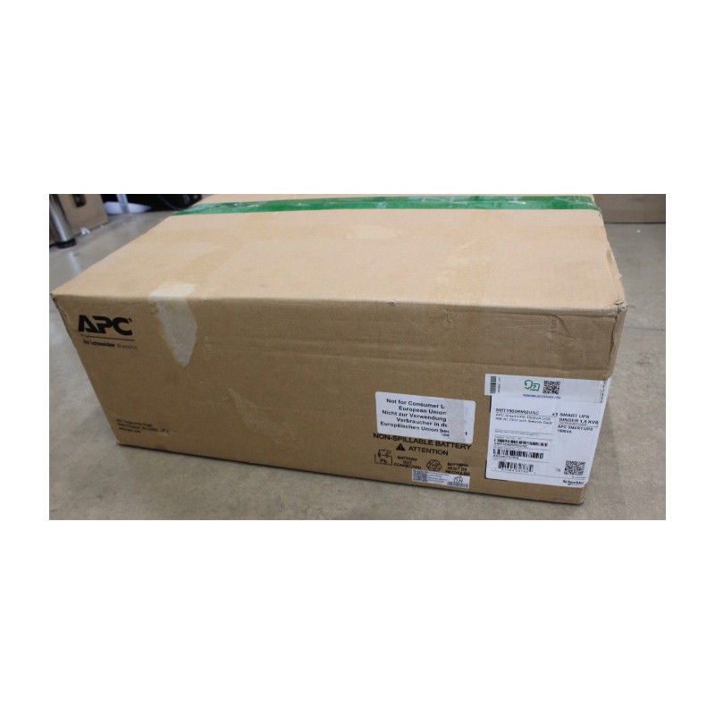 SALE OUT. APC Smart-UPS, Line Interactive, 1500VA, Rackmount 2U, 230V, 4x IEC C13 outlets, Network Card, AVR, LCD, Black | SALE 