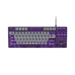 Fury | Kanabo K2 | Gaming Keyboard | Wired | US | Gray/Purple | USB Type-A | Linear