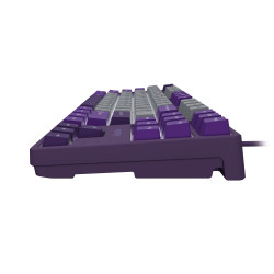 Fury | Kanabo K2 | Gaming Keyboard | Wired | US | Gray/Purple | USB Type-A | Linear