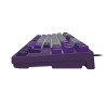 Fury | Kanabo K2 | Gaming Keyboard | Wired | US | Gray/Purple | USB Type-A | Linear