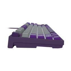 Fury | Kanabo K2 | Gaming Keyboard | Wired | US | Gray/Purple | USB Type-A | Linear