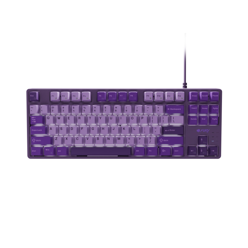 Fury | Kanabo K2 | Gaming Keyboard | Wired | US | Purple | USB Type-A | Linear