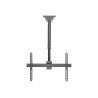 DIGITUS Universal TV Ceiling Mount with Telescopic Height-Adjustment