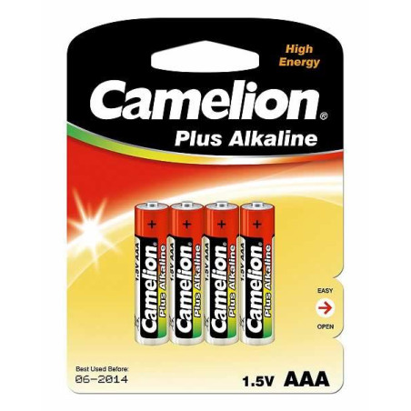 Camelion | AAA/LR03 | Plus Alkaline | 4 pc(s)