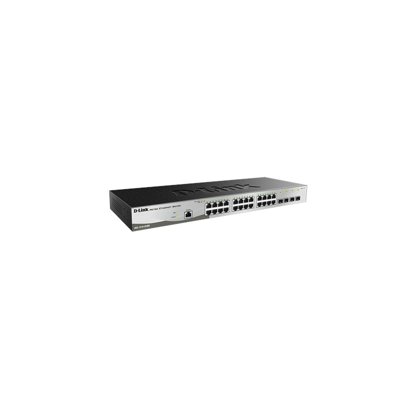 D-Link | Metro Ethernet Switch | DGS-1210-28/ME | Managed L2 | Rack mountable | Gigabit Ethernet (copper) ports quantity 24 | SF