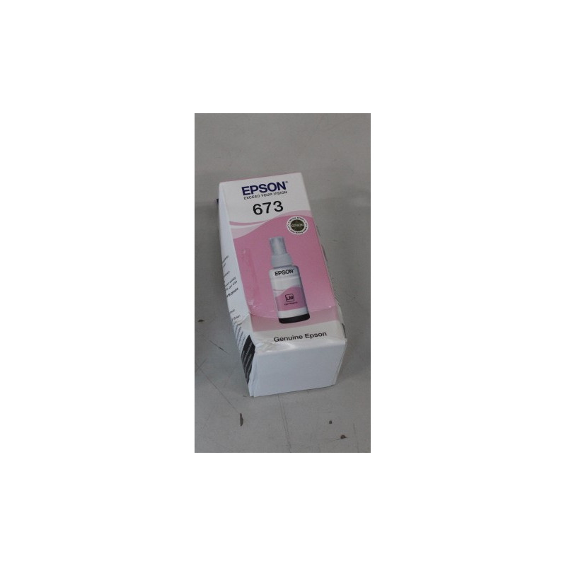 SALE OUT. Epson T6736 Ink bottle 70ml | Ink Cartridge | Light Magenta | DAMAGED PACKAGING