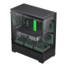 Gamemax Case | VISTA 2 AB | Black | Midi Tower | Power supply included No