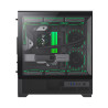 Gamemax Case | VISTA 2 AB | Black | Midi Tower | Power supply included No