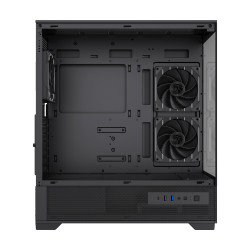 Gamemax Case | VISTA 2 AB | Black | Midi Tower | Power supply included No