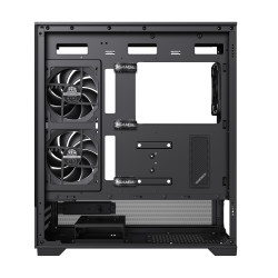 Gamemax Case | VISTA 2 AB | Black | Midi Tower | Power supply included No