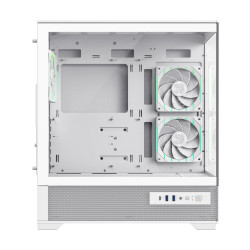 Gamemax Case | VISTA 2 AW | White | Midi Tower | Power supply included No