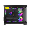 Gamemax Case | HYPE-M BK | Black | Micro | Power supply included No