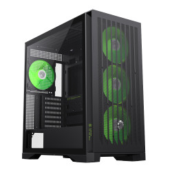 Gamemax Case | LEADER 2 BK | Black | E-ATX | Power supply included No