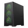 Gamemax Case | LEADER 2 BK | Black | E-ATX | Power supply included No