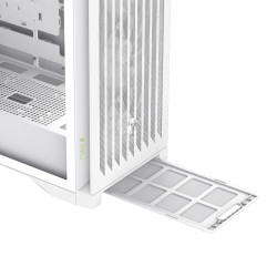 Gamemax Case | LEADER 2 WH | White | E-ATX | Power supply included No