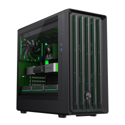 Gamemax Case | CLAW 460 BK | Black | Mid-Tower | Power supply included No