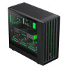 Gamemax Case | CLAW 460 BK | Black | Mid-Tower | Power supply included No
