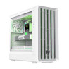 Gamemax Case | CLAW 460 WH | White | Mid-Tower | Power supply included No