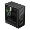 Gamemax Case | AERIS 330 MB | Black | Mini Tower | Power supply included No