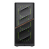 Gamemax Case | AERIS 330 MB | Black | Mini Tower | Power supply included No