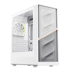 Gamemax Case | AERIS 330 MW | White | Mini Tower | Power supply included No